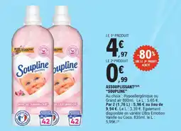 E.Leclerc Soupline assouplissant(1)(2) offre