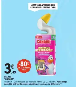 E.Leclerc Canard gel wc offre