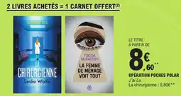 E.Leclerc J'ai lu opération poches polar offre