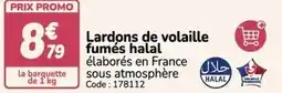 Promocash Promo - lardons de volaille fumes halal offre