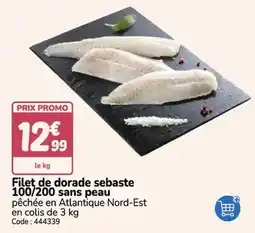 Promocash Promo - filet de dorade sebaste 100/200 sans peau offre