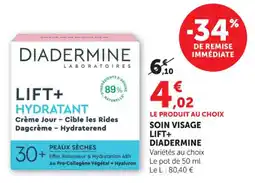 Maximarché Soin visage lift+ diadermine offre