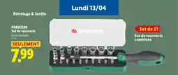 Lidl PARKSIDE Set de tournevis offre