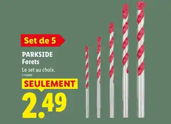 Lidl PARKSIDE Forets offre