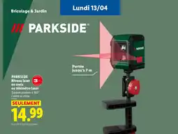 Lidl PARKSIDE Niveau laser en croix ou télémètre laser offre