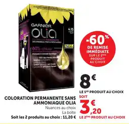 Maximarché Coloration permanente sans ammoniaque olia offre