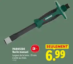 Lidl PARKSIDE Burin manuel offre