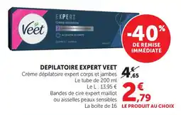 Maximarché Depilatoire expert veet offre