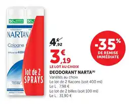 Maximarché Deodorant narta offre