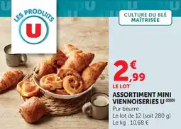 Maximarché Assortiment mini viennoiseries u offre