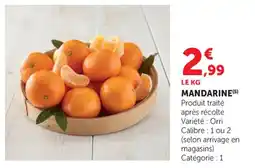 Maximarché Mandarine offre