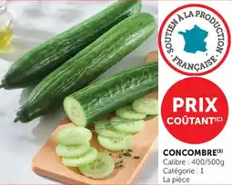 Maximarché Concombre offre