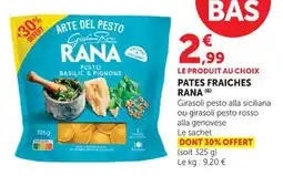 Maximarché Pates fraiches rana offre