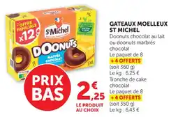 Maximarché Gateaux moelleux st michel offre