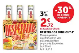 Maximarché Desperados sunlight 4° offre