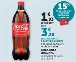 Maximarché Coca cola original offre