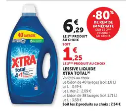 Maximarché Lessive liquide xtra total offre