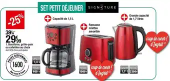 BUT Bouilloire, grille-pain ou cafetière au choix offre