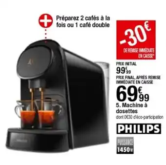 BUT Machine à dosettes offre