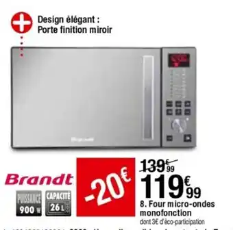 BUT Four micro-ondes monofonction offre
