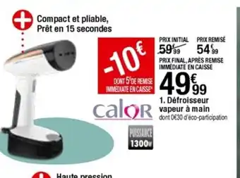 BUT Défroisseur vapeur à main offre