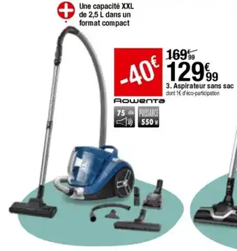 BUT Aspirateur sans sac offre