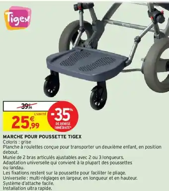 Marche Pour Poussette Tigex