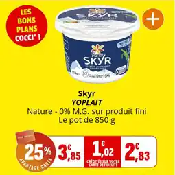 Coccimarket Skyr yoplait offre