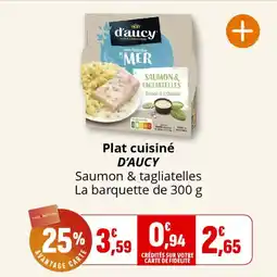 Coccimarket Plat cuisiné d'aucy offre