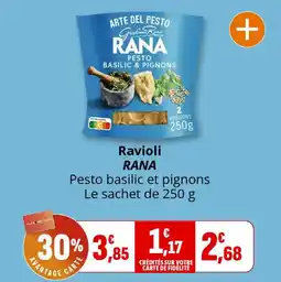 Coccimarket Ravioli rana offre