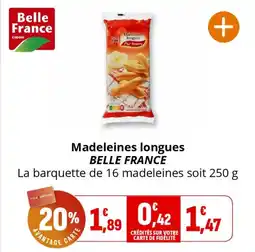 Coccimarket Madeleines longues belle france offre