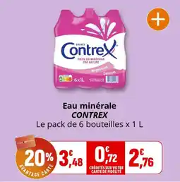 Coccimarket Eau minérale contrex offre