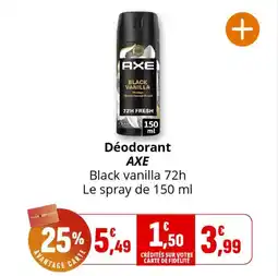 Coccimarket Déodorant axe offre