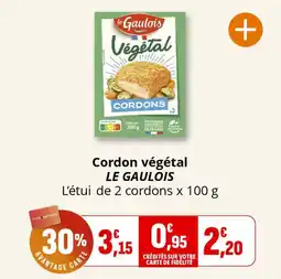 Coccinelle Express Cordon végétal le gaulois offre