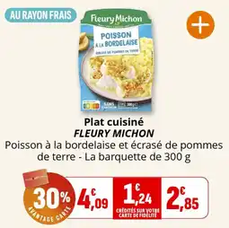 Coccinelle Express Plat cuisiné fleury michon offre