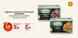 Coccinelle Express Légumes cuisinés à la provençale cassegrain offre