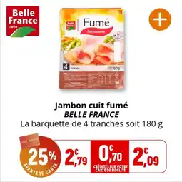 Coccinelle Express Jambon cuit fumé belle france offre