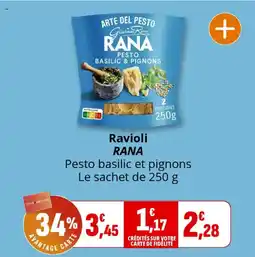 Coccinelle Express Ravioli rana offre