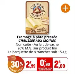 Coccinelle Express Fromage à pâte pressée chaussée aux moines offre