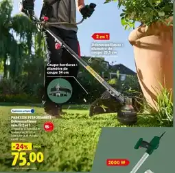 Lidl PARKSIDE PERFORMANCE Débroussailleuse offre