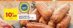 Intermarché Saucisse de Morteau IGP offre