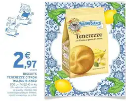 Intermarché BISCUITS TENEREZZE CITRON MULINO BIANCO offre