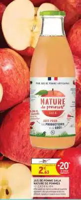 Intermarché JUS DE POMME GALA offre