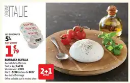 Auchan BURRATA BUFALA offre