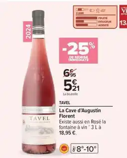 Carrefour Market La Cave d’Augustin Florent offre