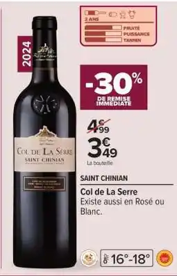 Carrefour Market Col de la Serre offre