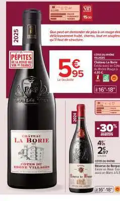 Carrefour Market Château la Borie offre