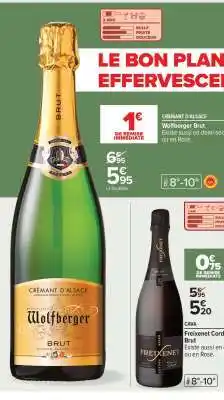 Carrefour Market Wolfberger Brut offre