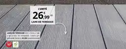 Bricomarché LAME DE TERRASSE offre