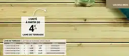 Bricomarché LAME DE TERRASSE offre